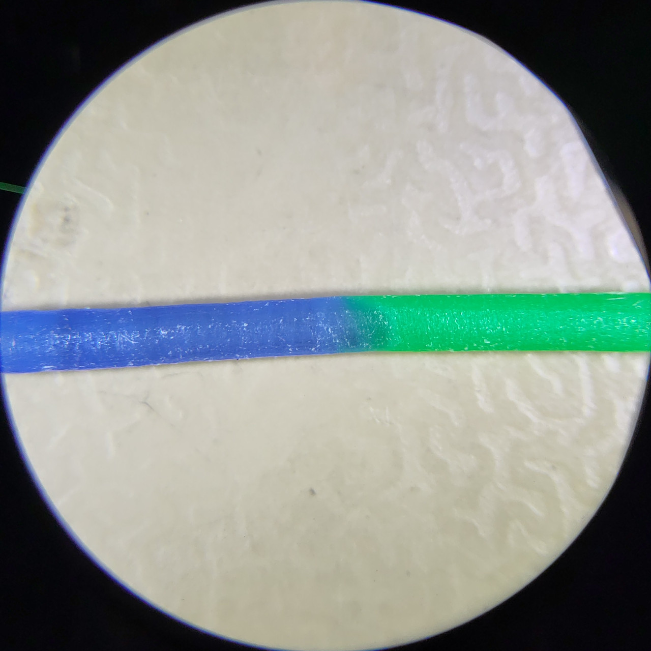 Cheap filament splicing method